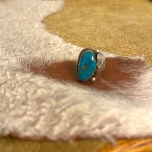Sterling silver Navajo Turquoise Ring